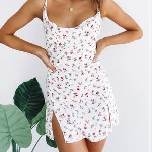 Beginning boutique mini dress